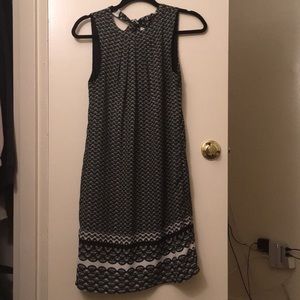 Dark green peacock pattern dress